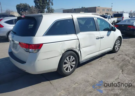 2015 Honda Odyssey Ex-L from USA, damaged, VIN 5FNRL5H61FB061842